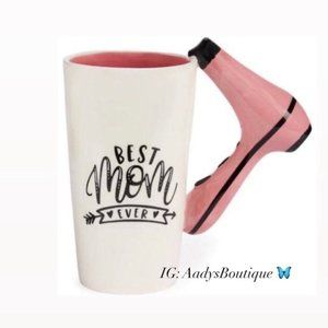 American Atelier 3-D “Best Mom Ever” Mug Hair Dryer Handle Mug 16oz LAST ONE!